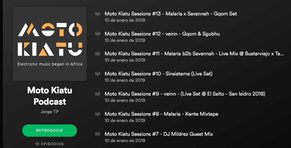 Moto Kiatu Podcast en Spotify